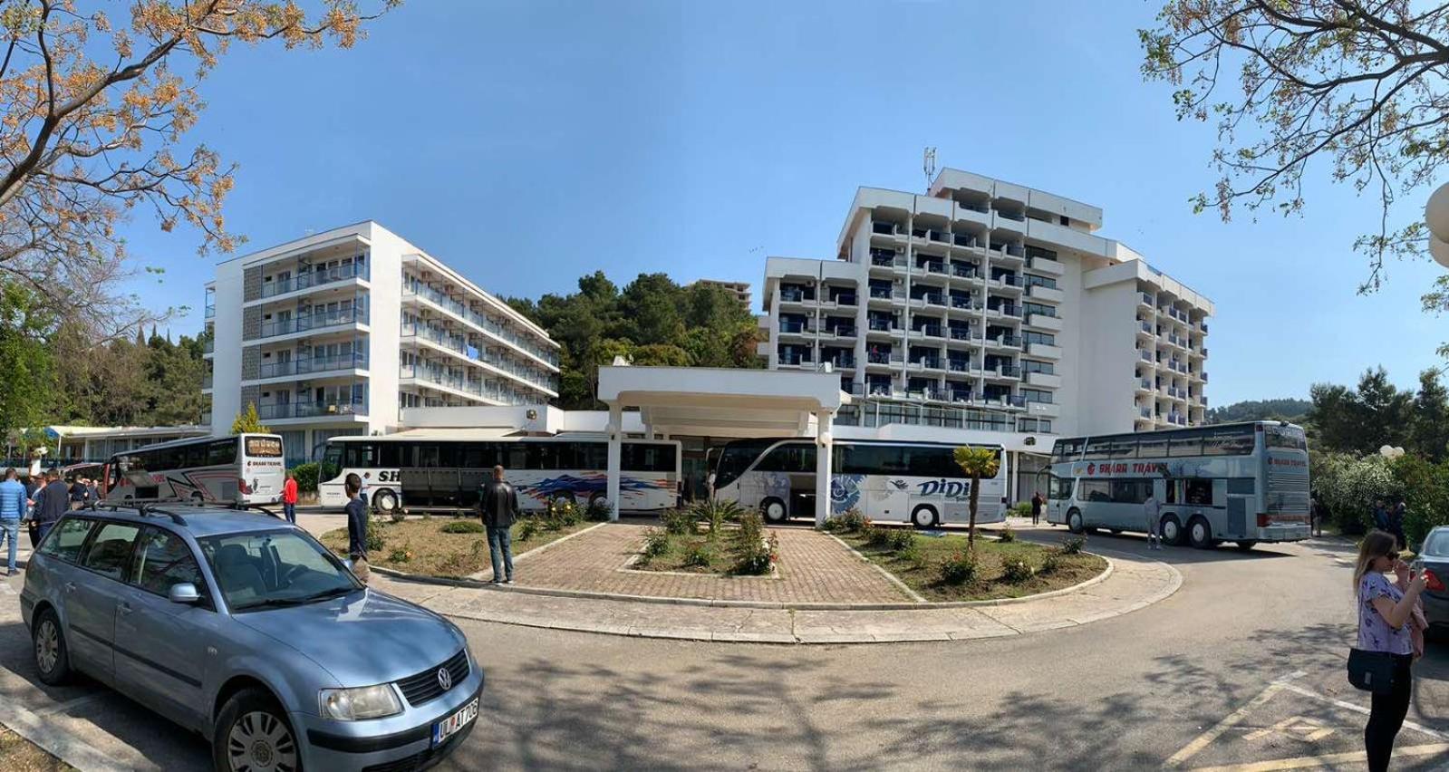 Corpus A - Hotel Albatros Ulcinj Buitenkant foto